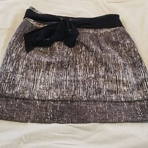 Club Monaco skirt black and brown size 4 new